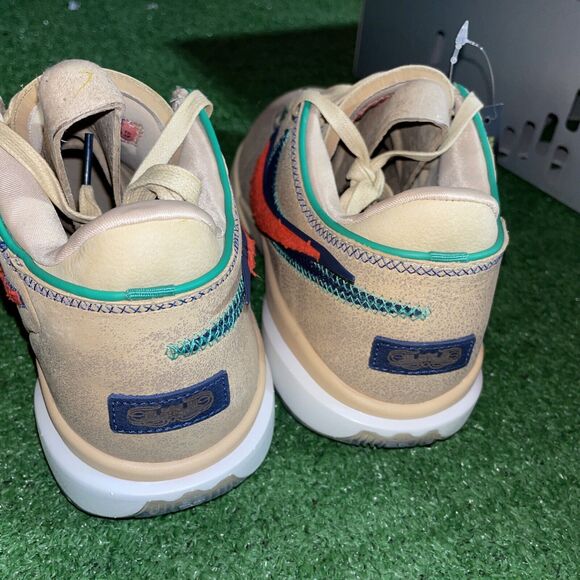 NEW Lebron XX Men's Size 9.5 Sesame/ LT Crimson-Sail DV9090 200 - Picture 5 of 10